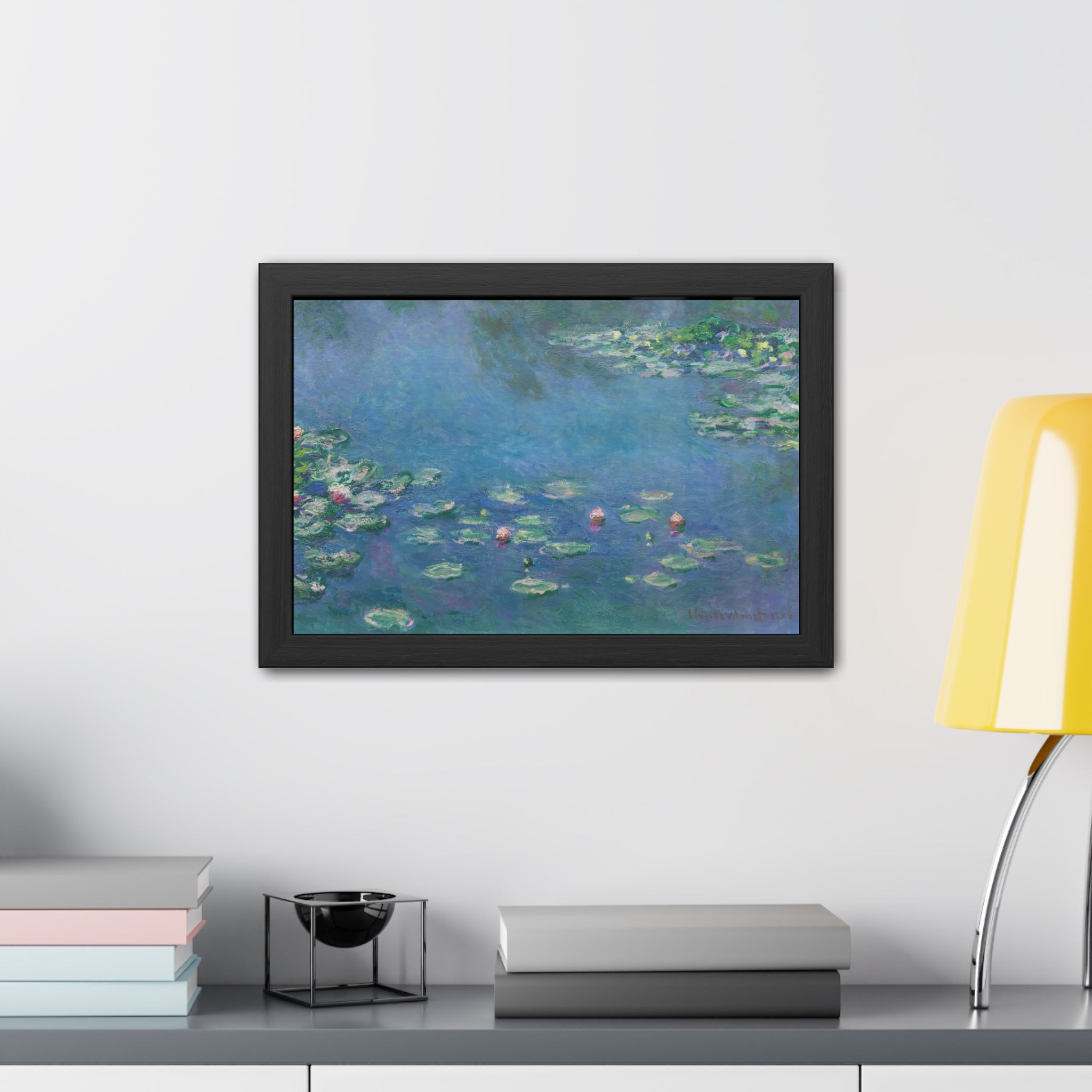 Claude Monet - Water Lilies - 1906, Ryerson - Framed Posters