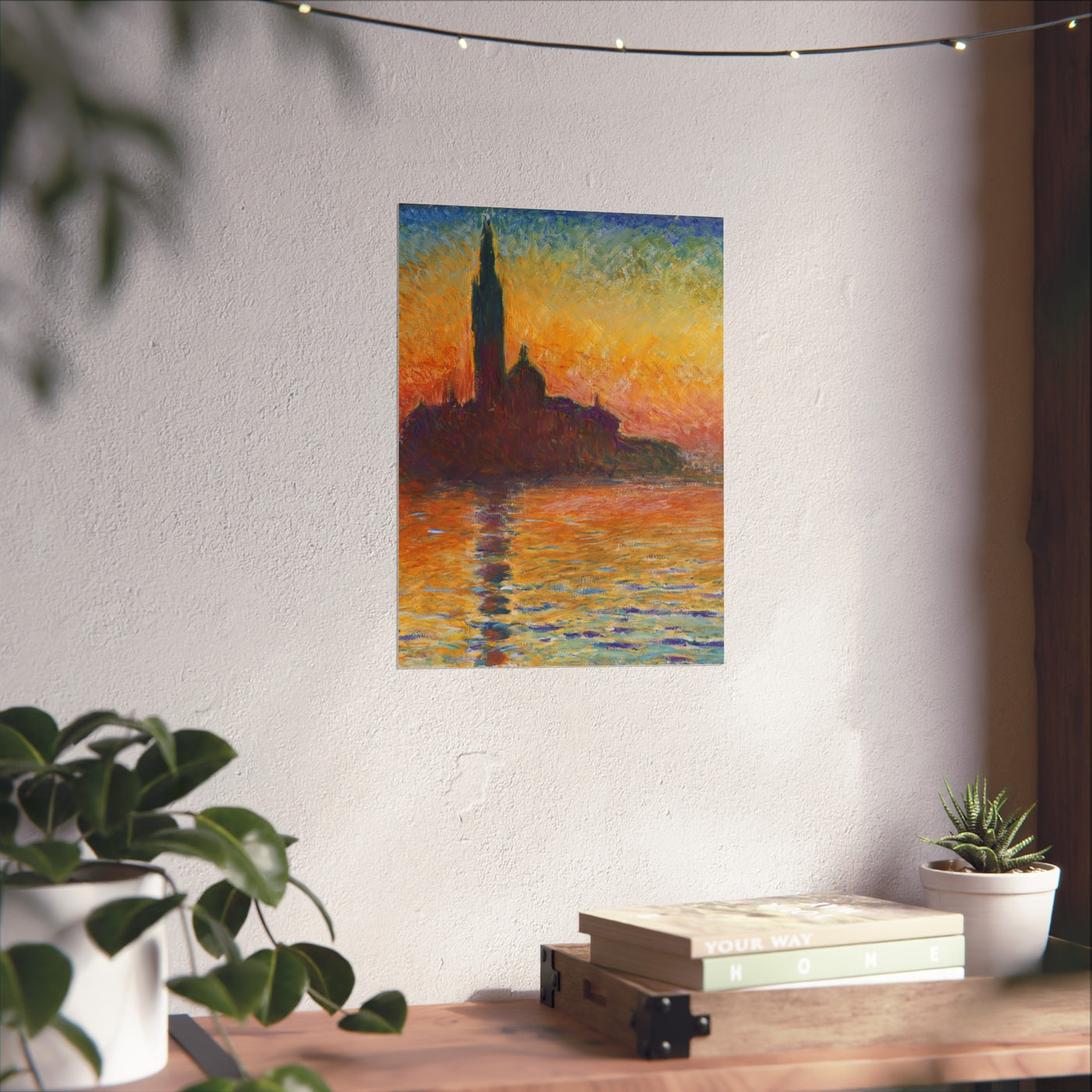 Claude Monet - San giorgio maggiore by twilight -  Fine Art Posters