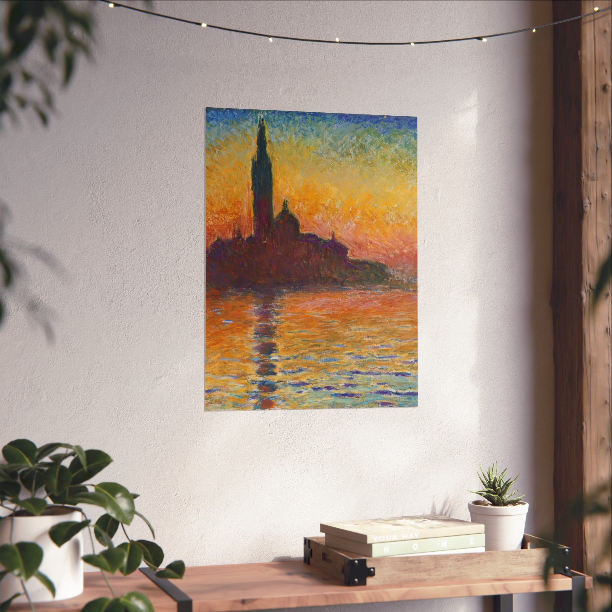 Claude Monet - San giorgio maggiore by twilight -  Fine Art Posters