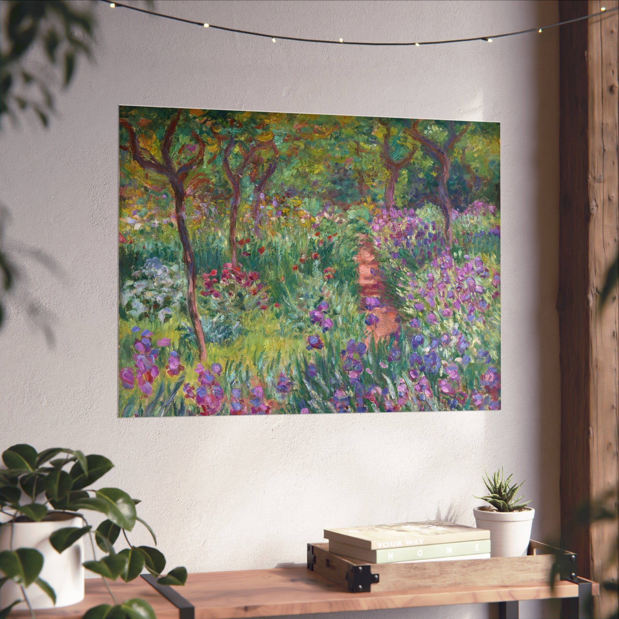 Claude Monet - The Artist's Garden at Giverny - Fine Art Posters