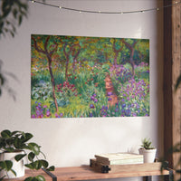 Claude Monet - The Artist's Garden at Giverny - Fine Art Posters