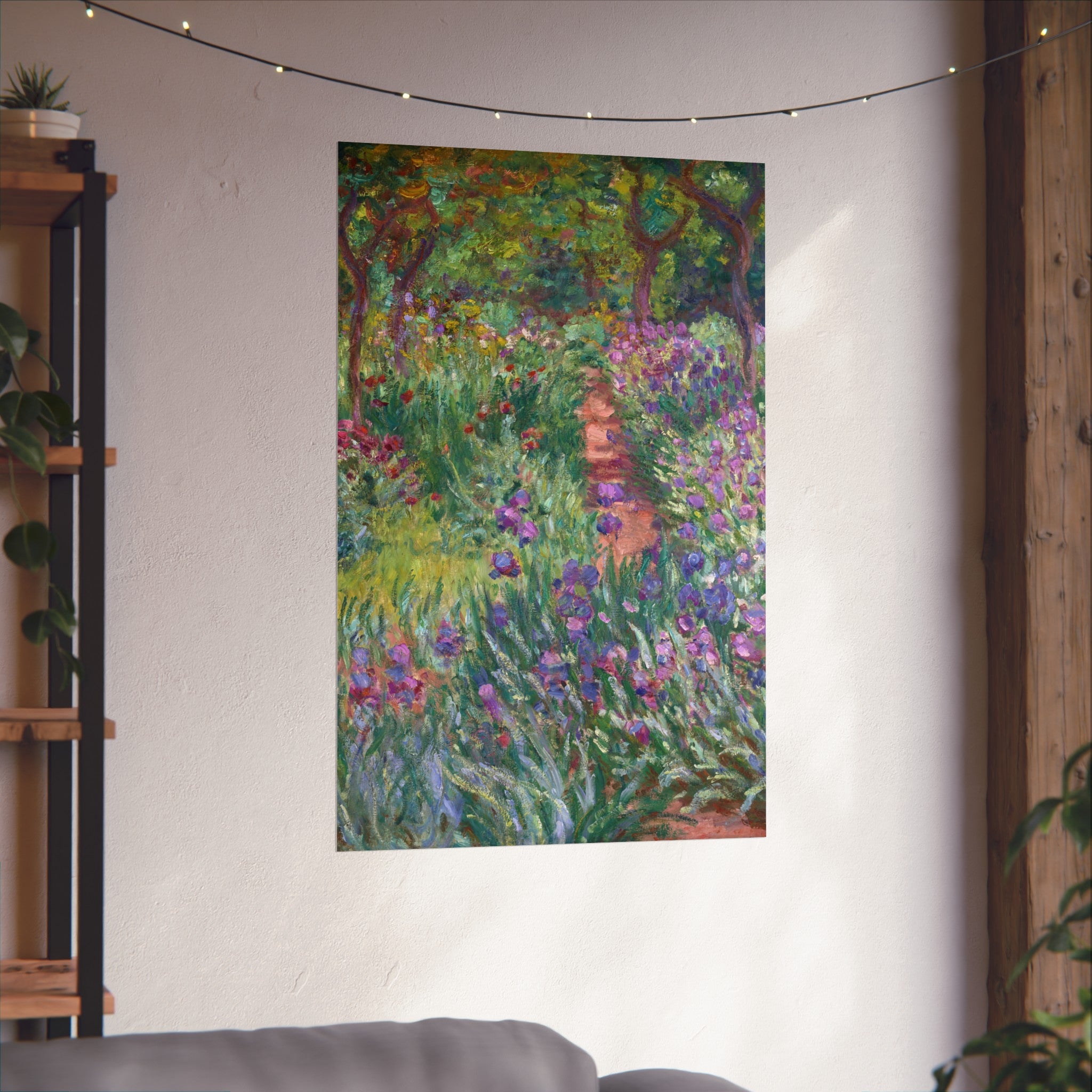 Claude Monet - The Artist's Garden at Giverny - Fine Art Posters