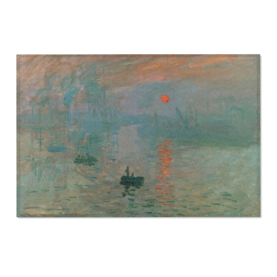 Claude Monet - Impression Sunrise - Area Rugs