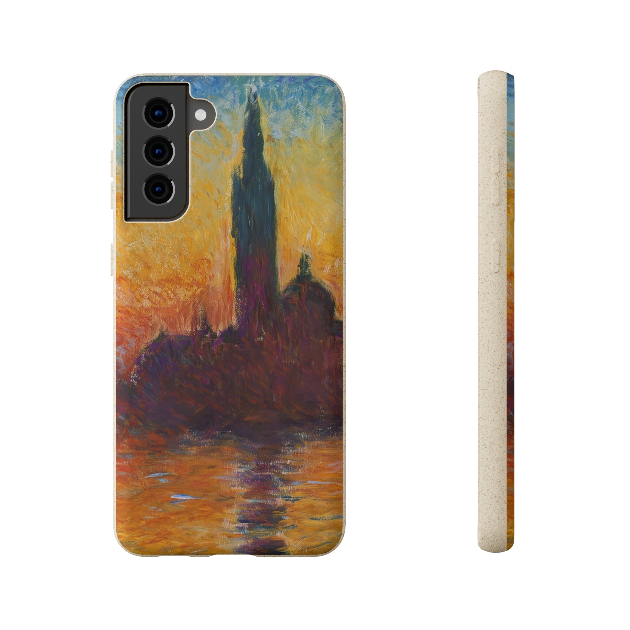 Claude Monet - San giorgio maggiore by twilight - Biodegradable Cases