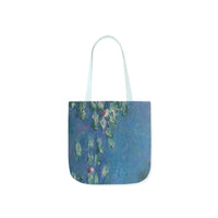 Claude Monet - Water Lilies - 1906, Ryerson - Canvas Tote Bag, 5-Color Straps