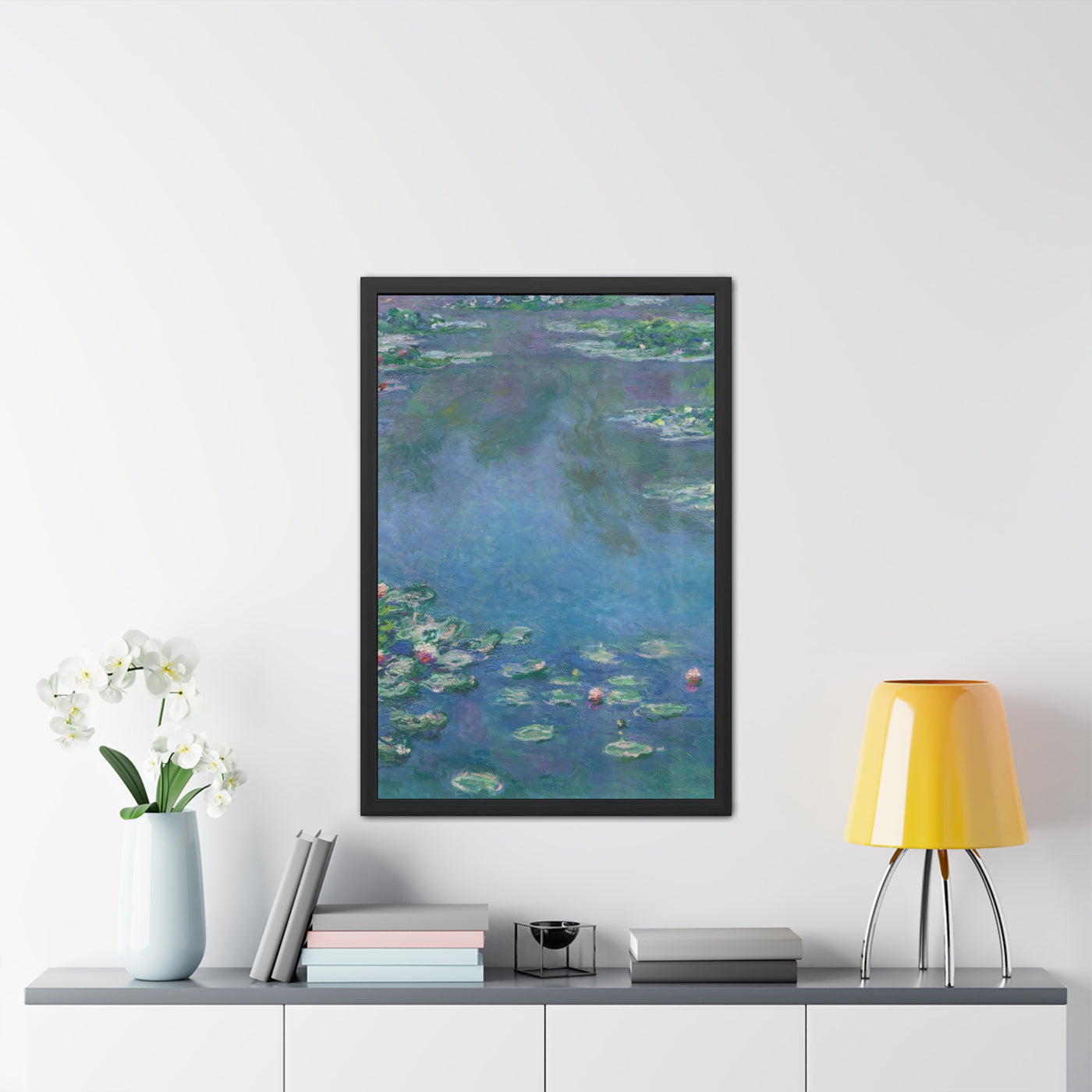 Claude Monet - Water Lilies - 1906, Ryerson - Framed Posters