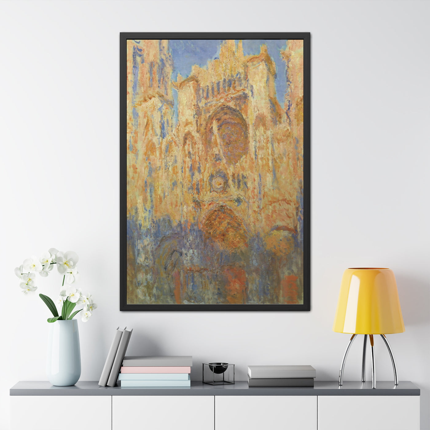 Claude Monet - Rouen Cathedral  - Framed Posters