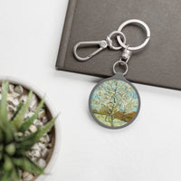 Vincent van Gogh - Peach Tree in Blossom, 1888 - Keyring Tag