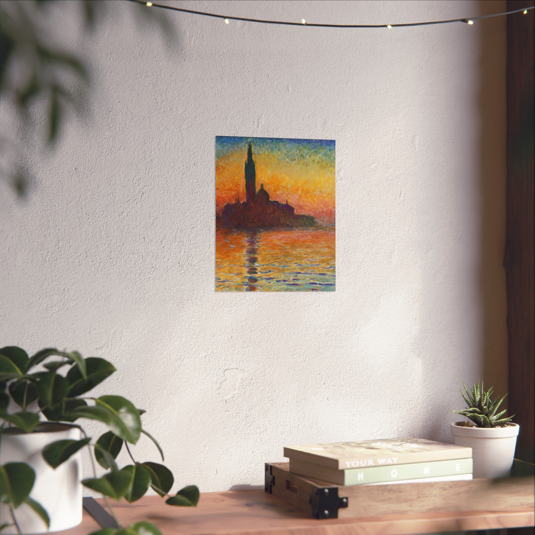 Claude Monet - San giorgio maggiore by twilight -  Fine Art Posters