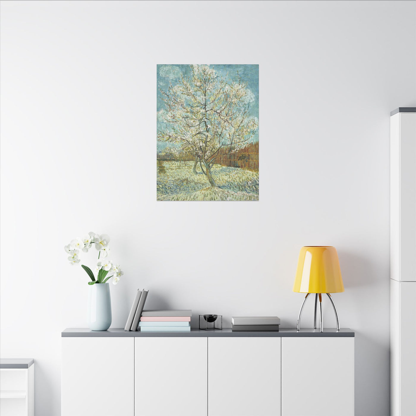 Vincent van Gogh - Peach Tree in Blossom, 1888 - Matte Canvas, Stretched, 0.75" (Multi-Size)