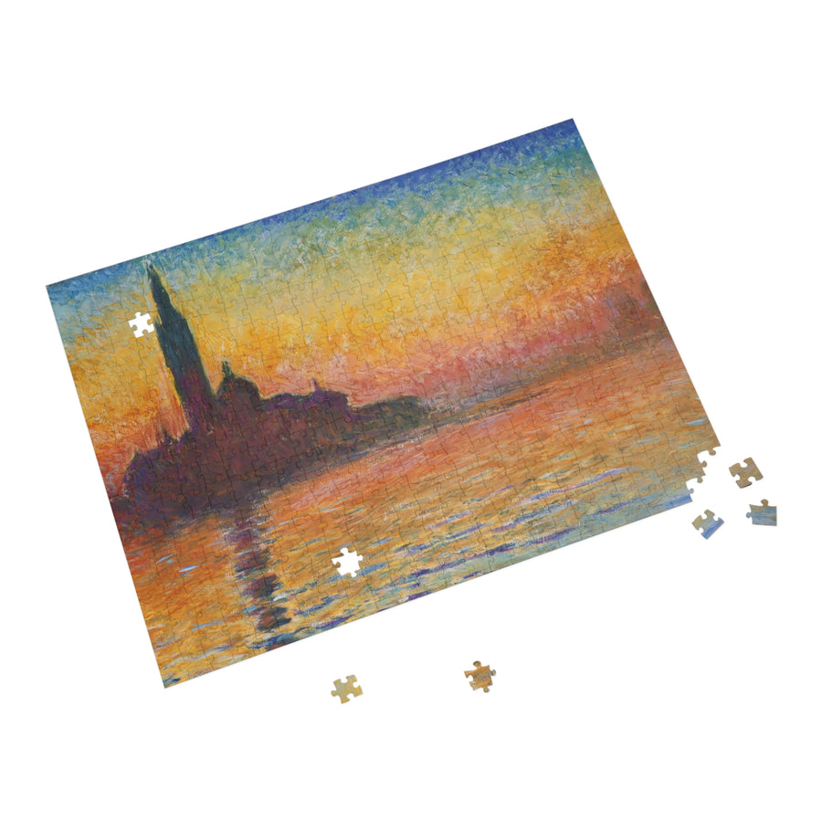 Claude Monet - San giorgio maggiore by twilight - Puzzle (96, 252, 500, 1000-Piece)