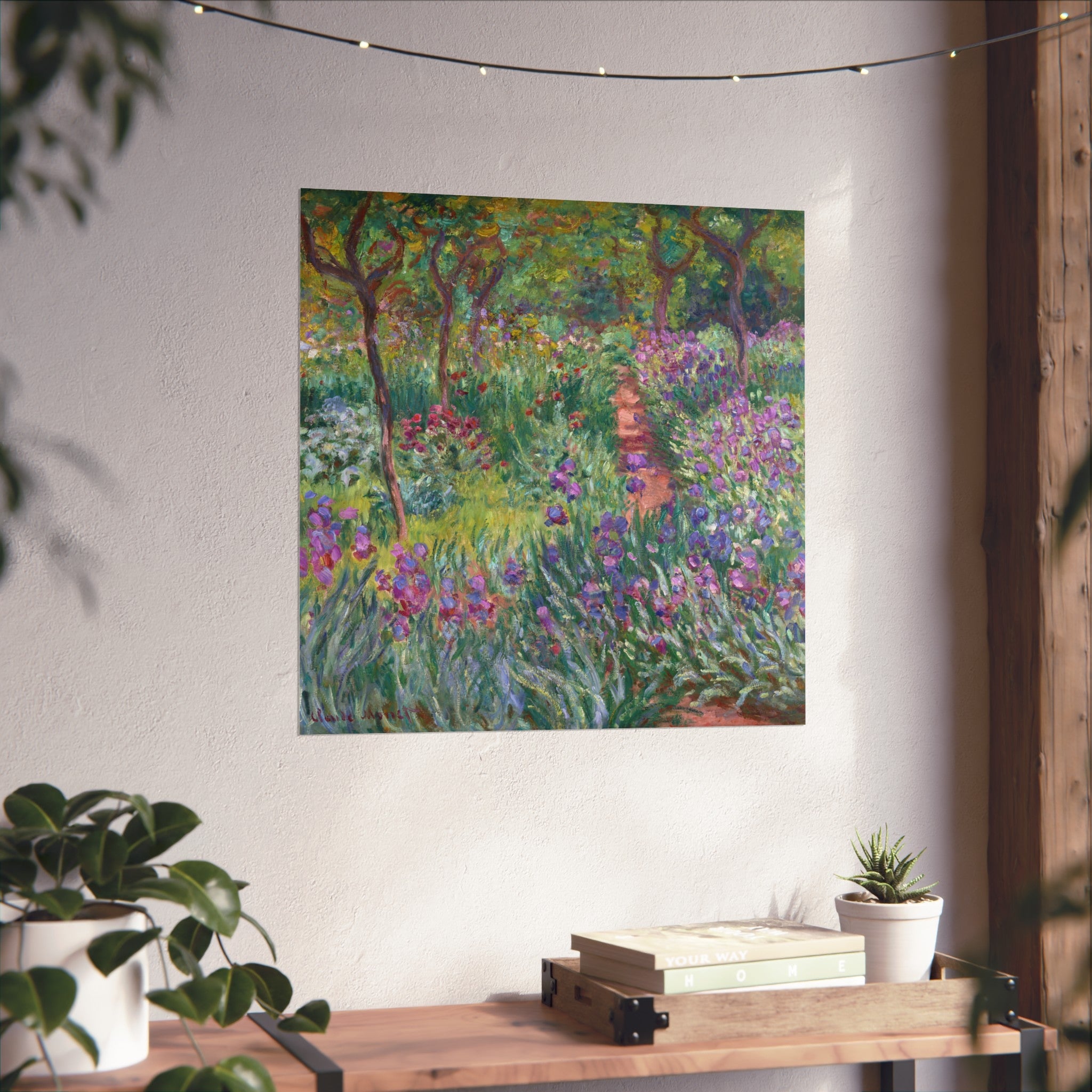 Claude Monet - The Artist's Garden at Giverny - Fine Art Posters