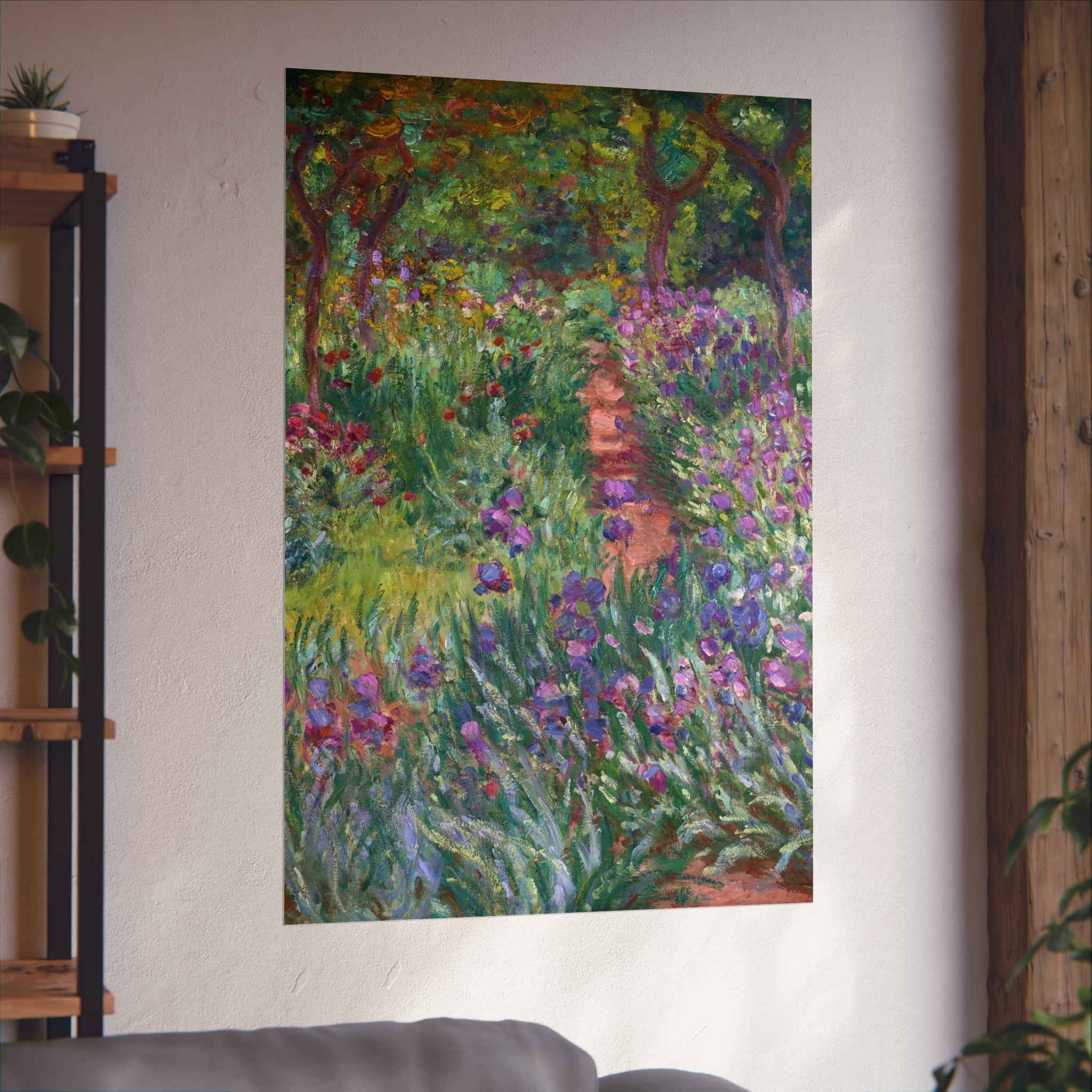 Claude Monet - The Artist's Garden at Giverny - Fine Art Posters