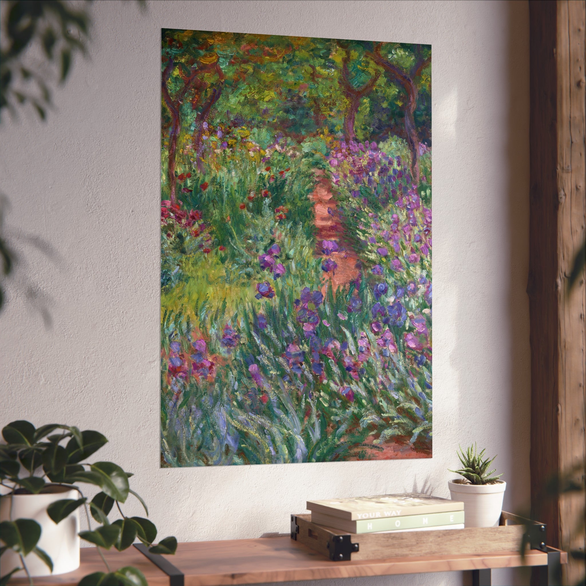 Claude Monet - The Artist's Garden at Giverny - Fine Art Posters