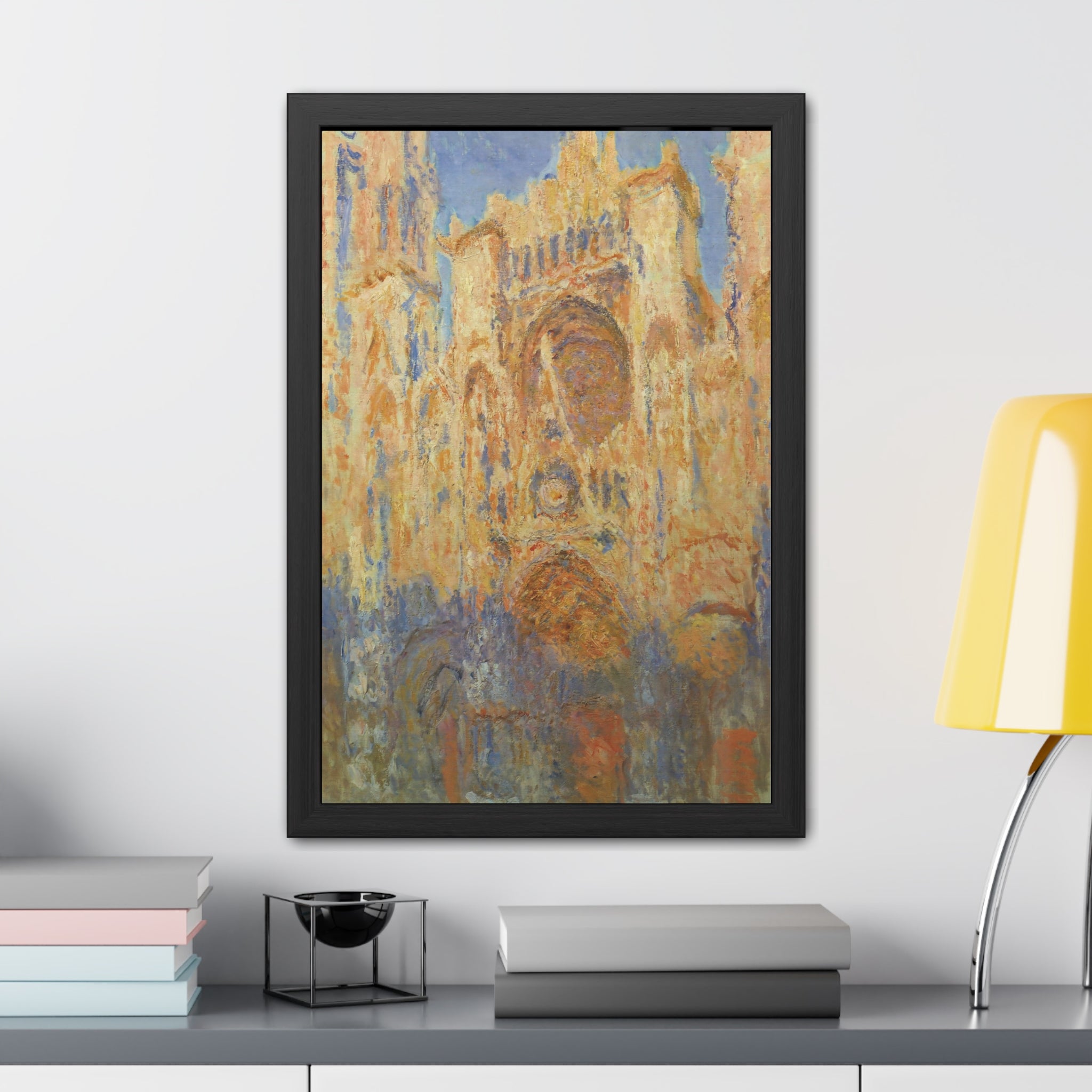 Claude Monet - Rouen Cathedral  - Framed Posters