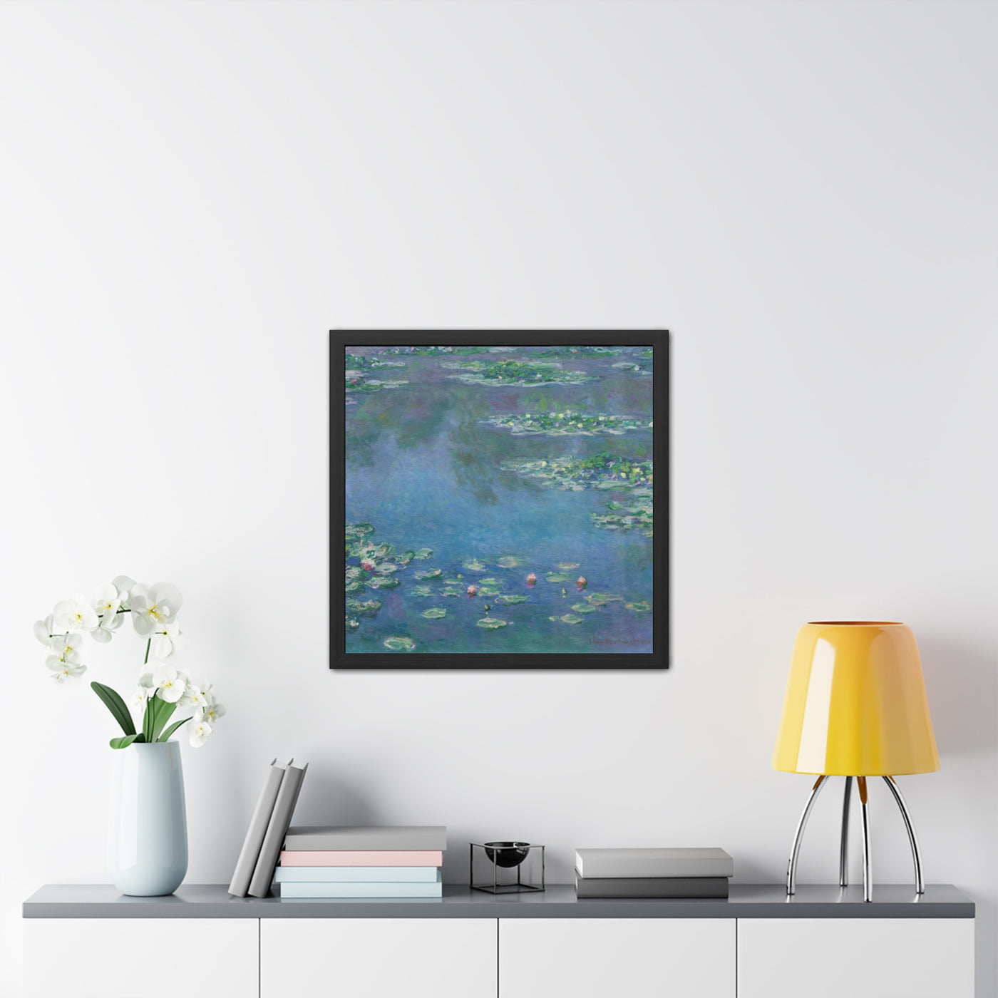 Claude Monet - Water Lilies - 1906, Ryerson - Framed Posters