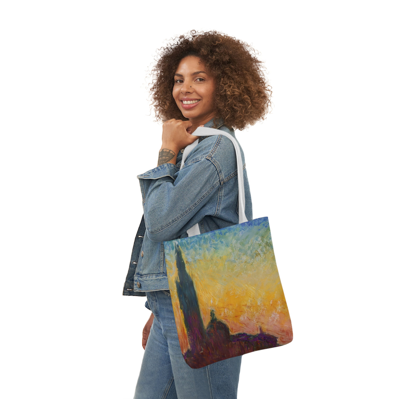 Claude Monet - San giorgio maggiore by twilight -  Canvas Tote Bag, 5-Color Straps