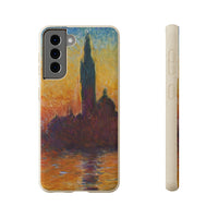 Claude Monet - San giorgio maggiore by twilight - Biodegradable Cases