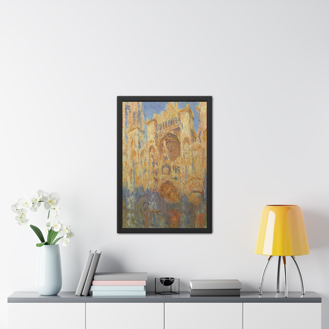 Claude Monet - Rouen Cathedral  - Framed Posters