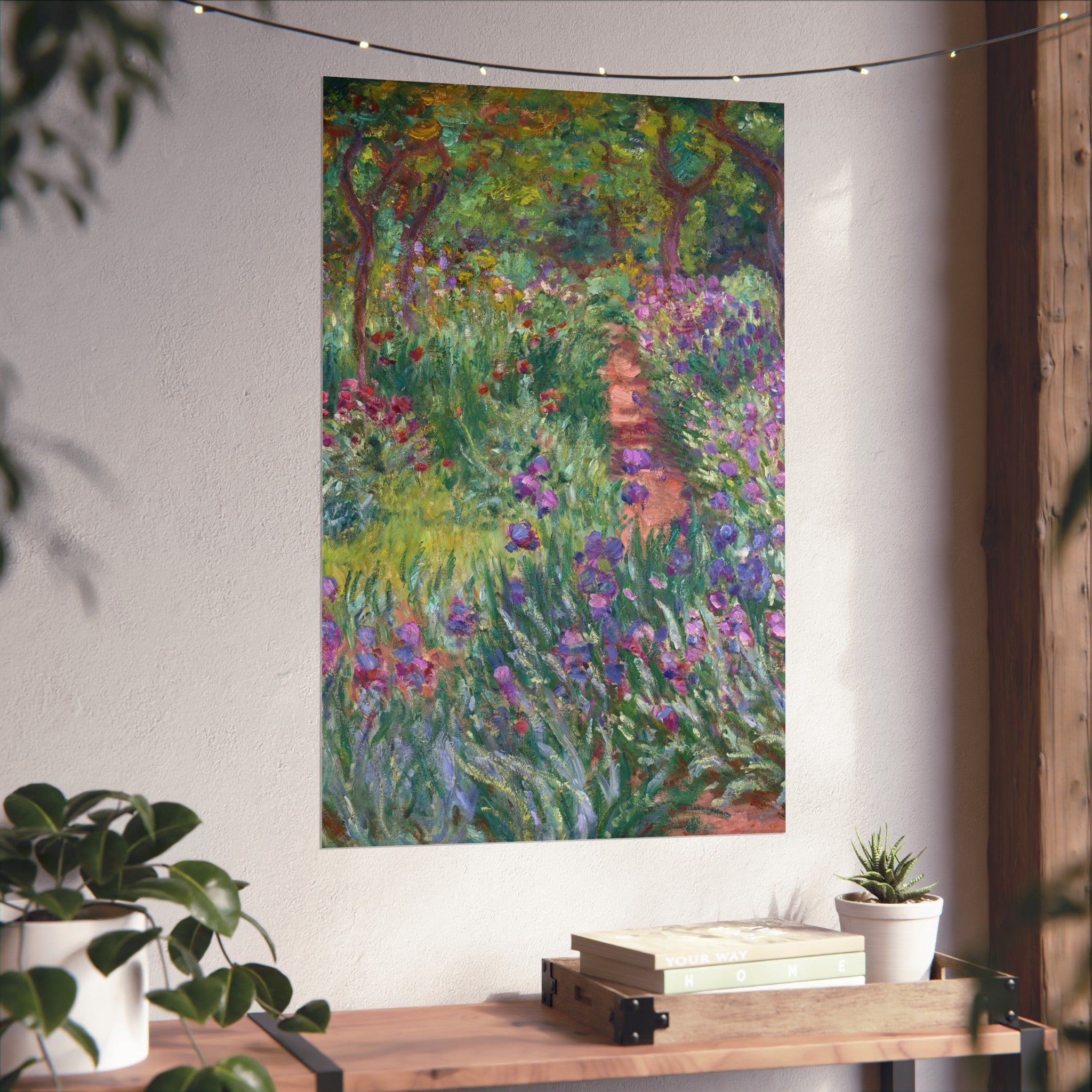 Claude Monet - The Artist's Garden at Giverny - Fine Art Posters