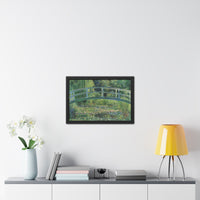 Claude Monet - Water Lilies and Japanese Bridge - Framed Posters