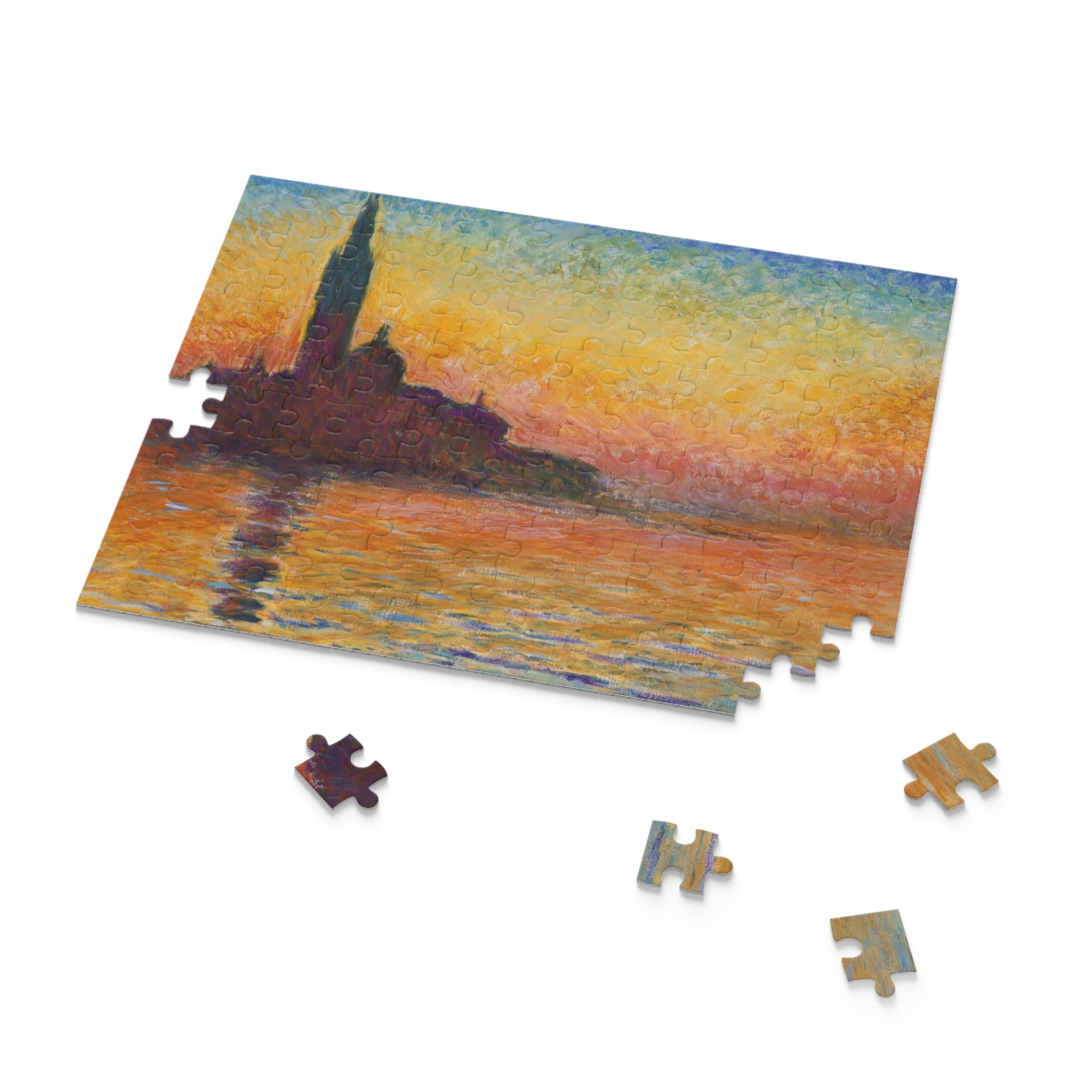 Claude Monet - San giorgio maggiore by twilight - Puzzle (120, 252, 500-Piece)