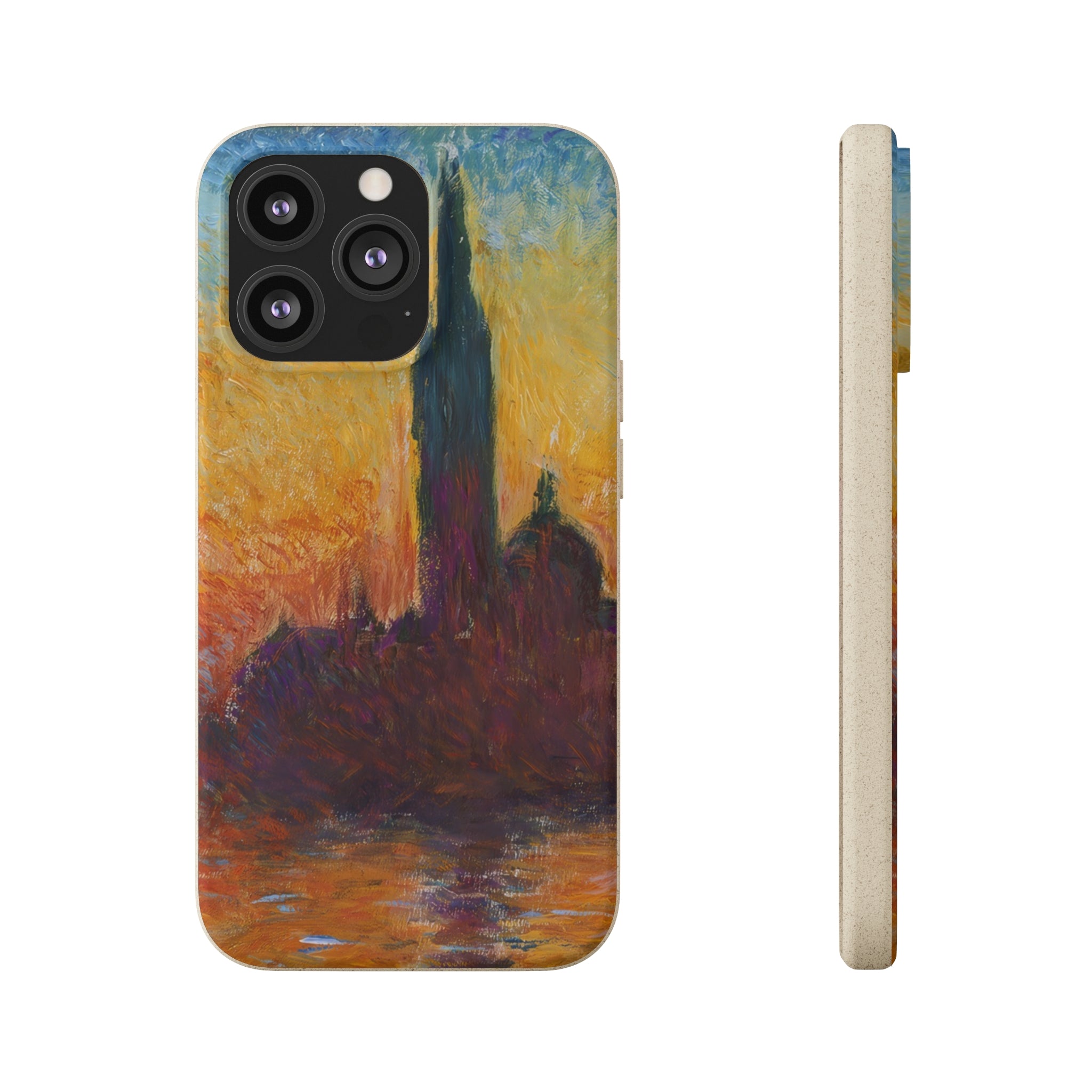 Claude Monet - San giorgio maggiore by twilight - Biodegradable Cases