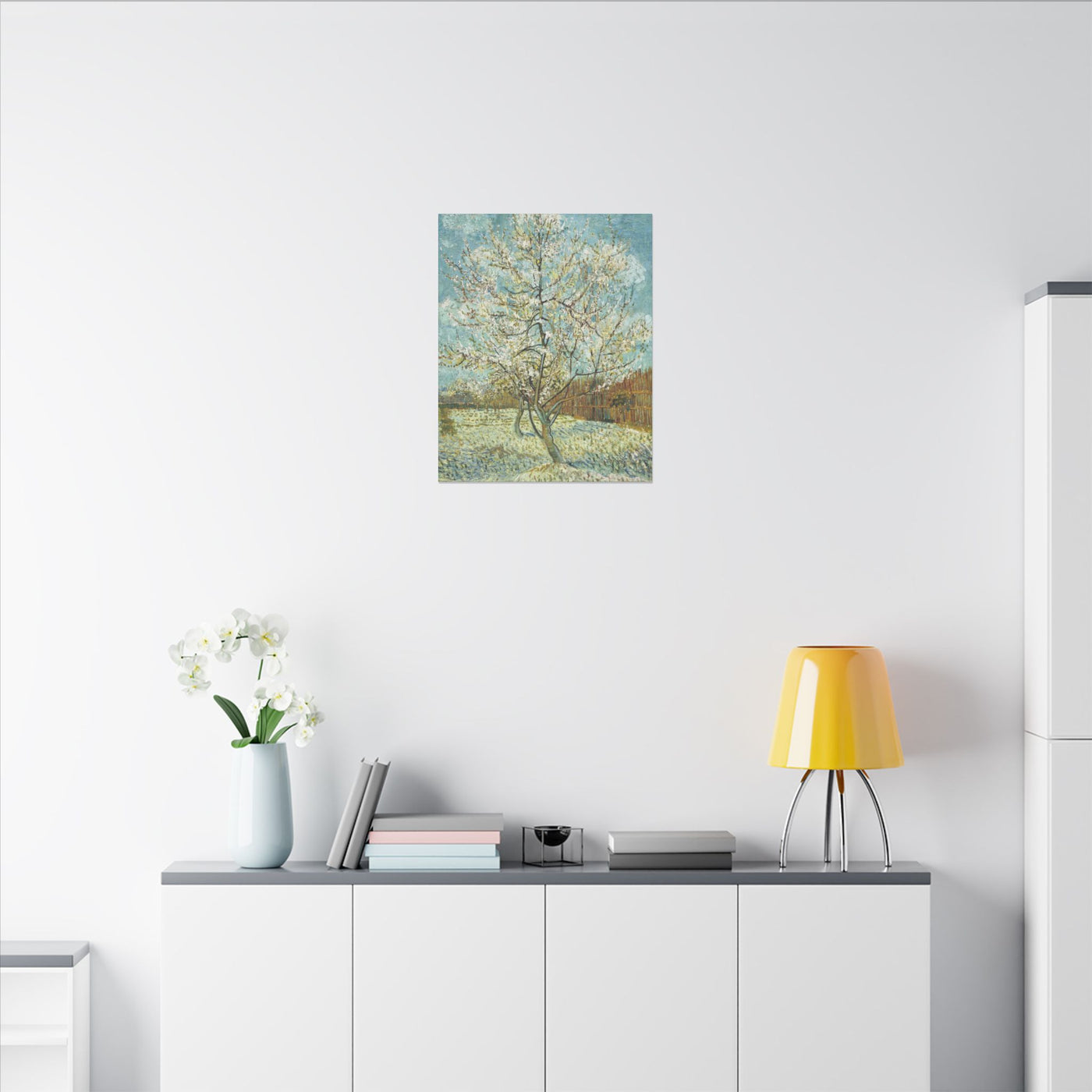 Vincent van Gogh - Peach Tree in Blossom, 1888 - Matte Canvas, Stretched, 0.75" (Multi-Size)