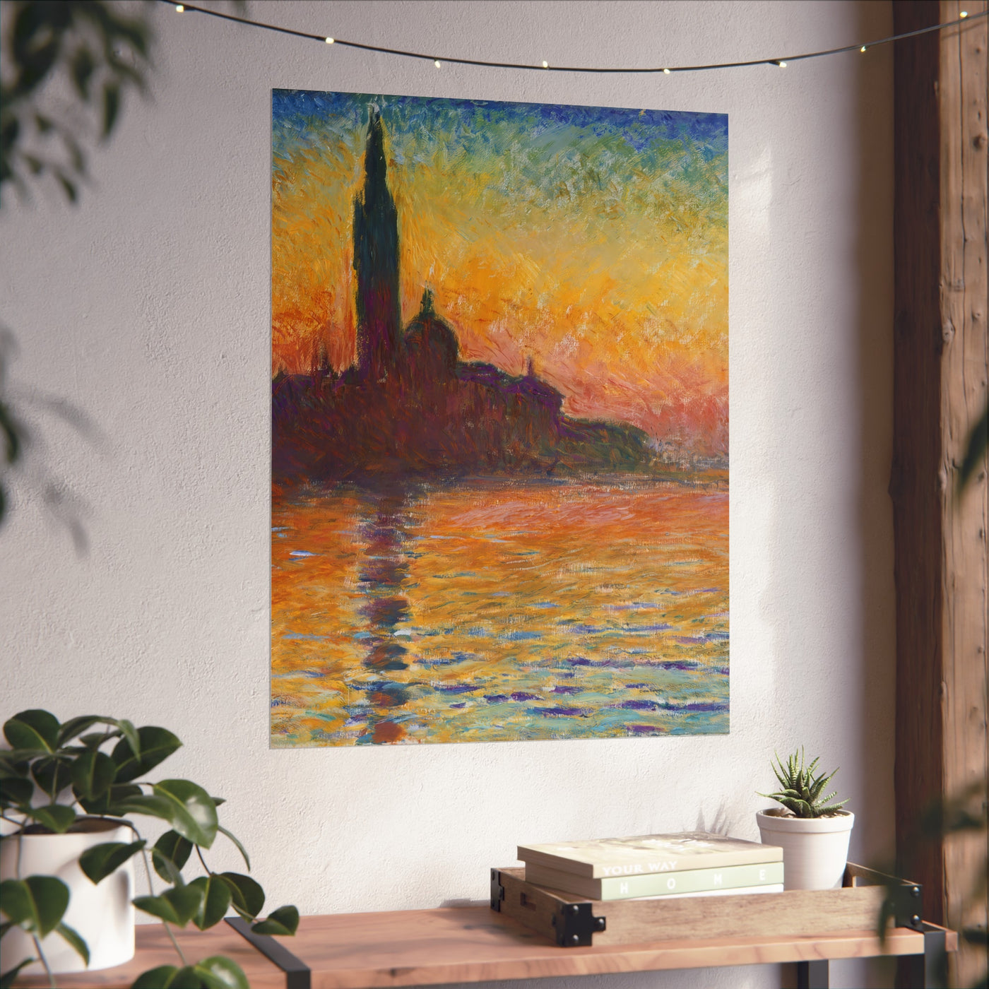 Claude Monet - San giorgio maggiore by twilight -  Fine Art Posters