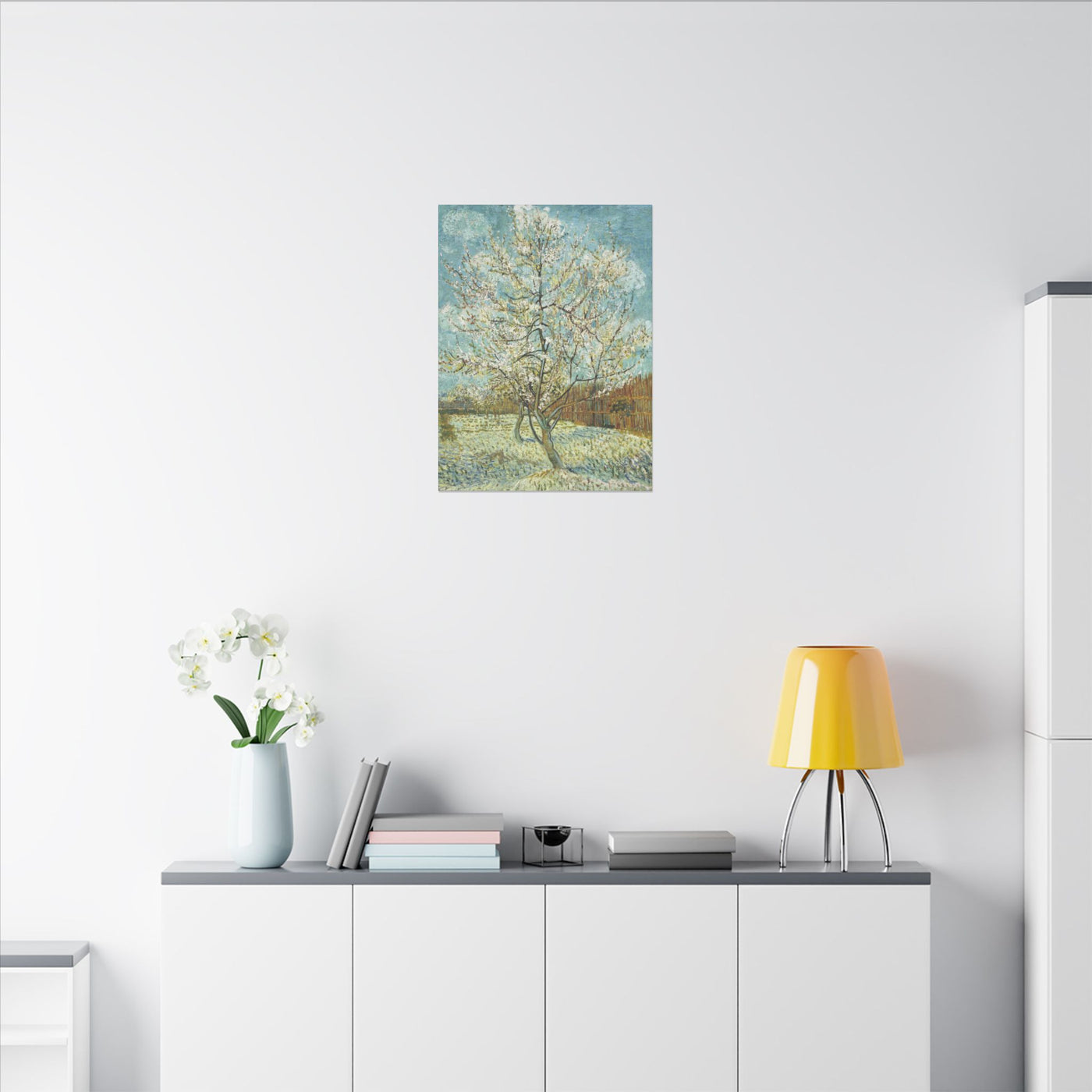 Vincent van Gogh - Peach Tree in Blossom, 1888 - Matte Canvas, Stretched, 0.75" (Multi-Size)