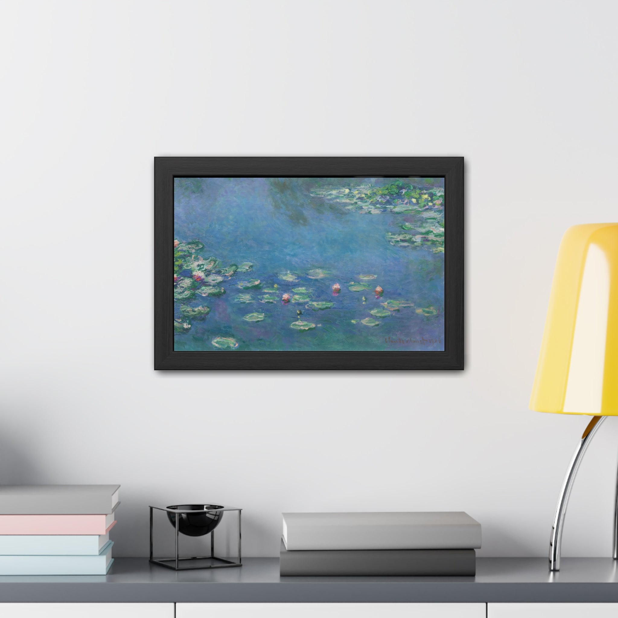 Claude Monet - Water Lilies - 1906, Ryerson - Framed Posters