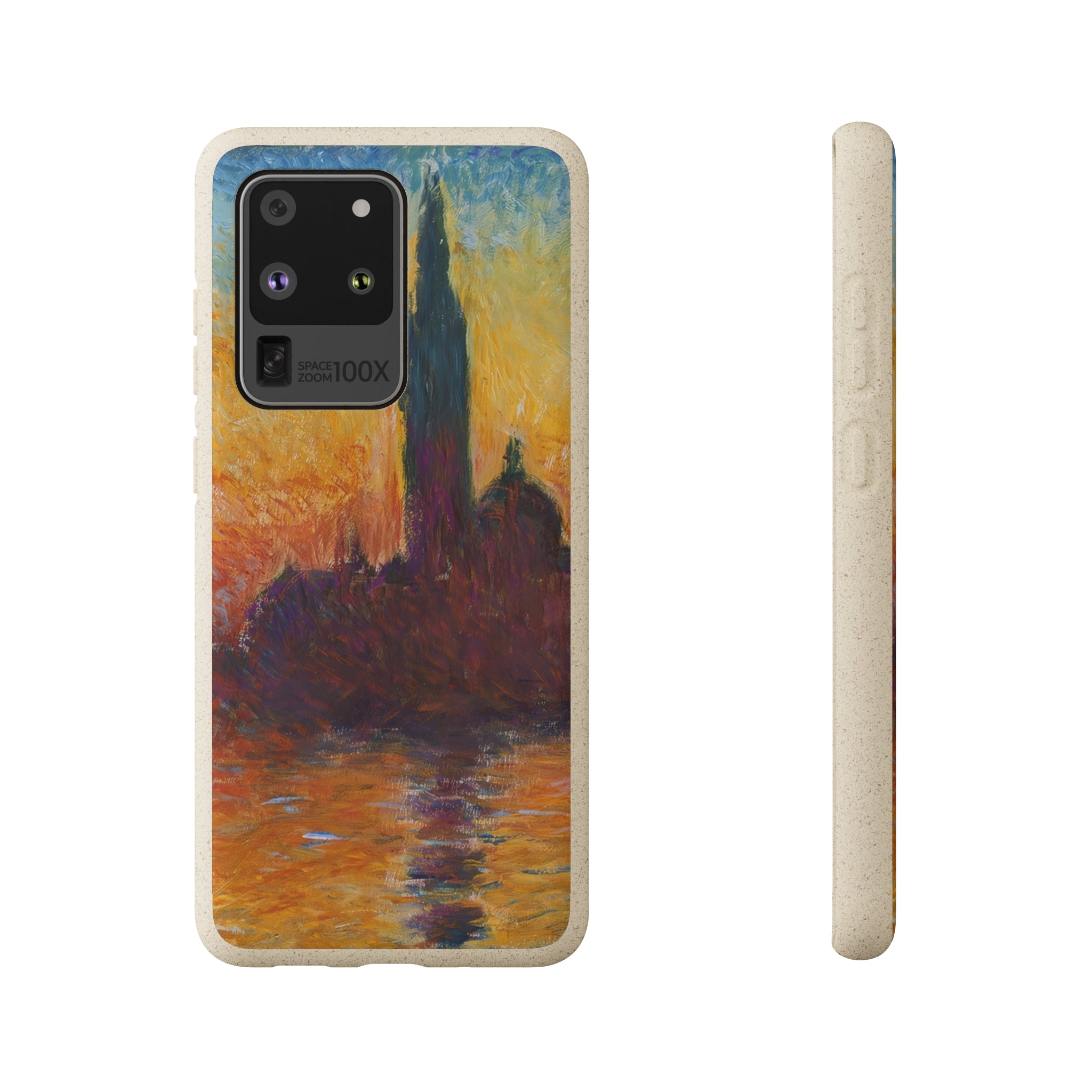 Claude Monet - San giorgio maggiore by twilight - Biodegradable Cases