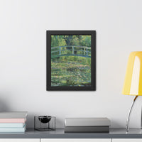 Claude Monet - Water Lilies and Japanese Bridge - Framed Posters