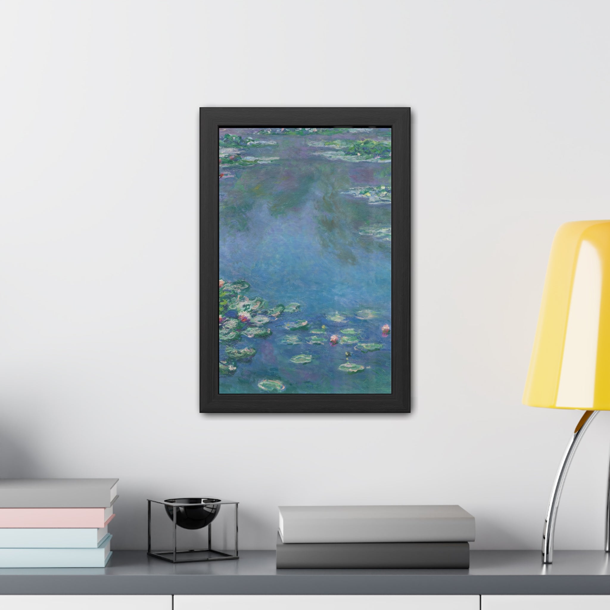 Claude Monet - Water Lilies - 1906, Ryerson - Framed Posters