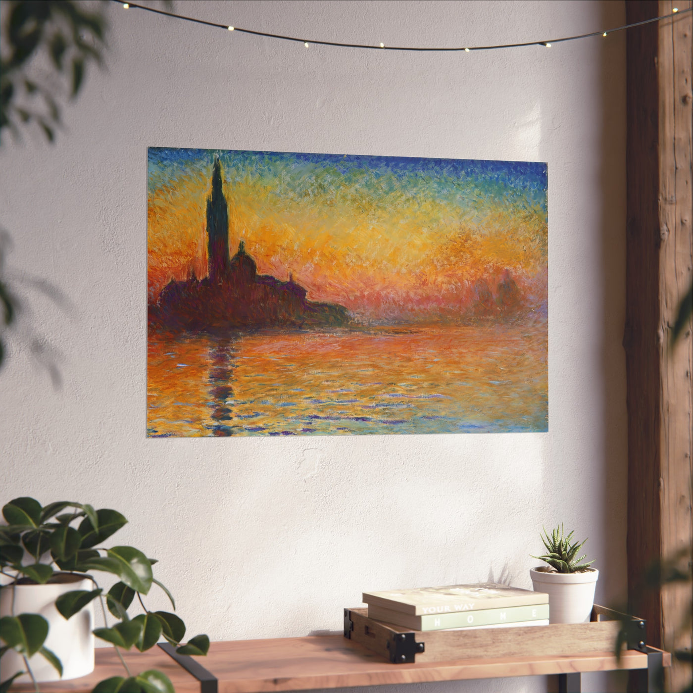 Claude Monet - San giorgio maggiore by twilight -  Fine Art Posters