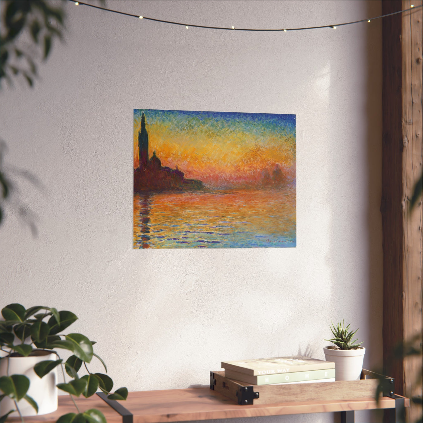 Claude Monet - San giorgio maggiore by twilight -  Fine Art Posters