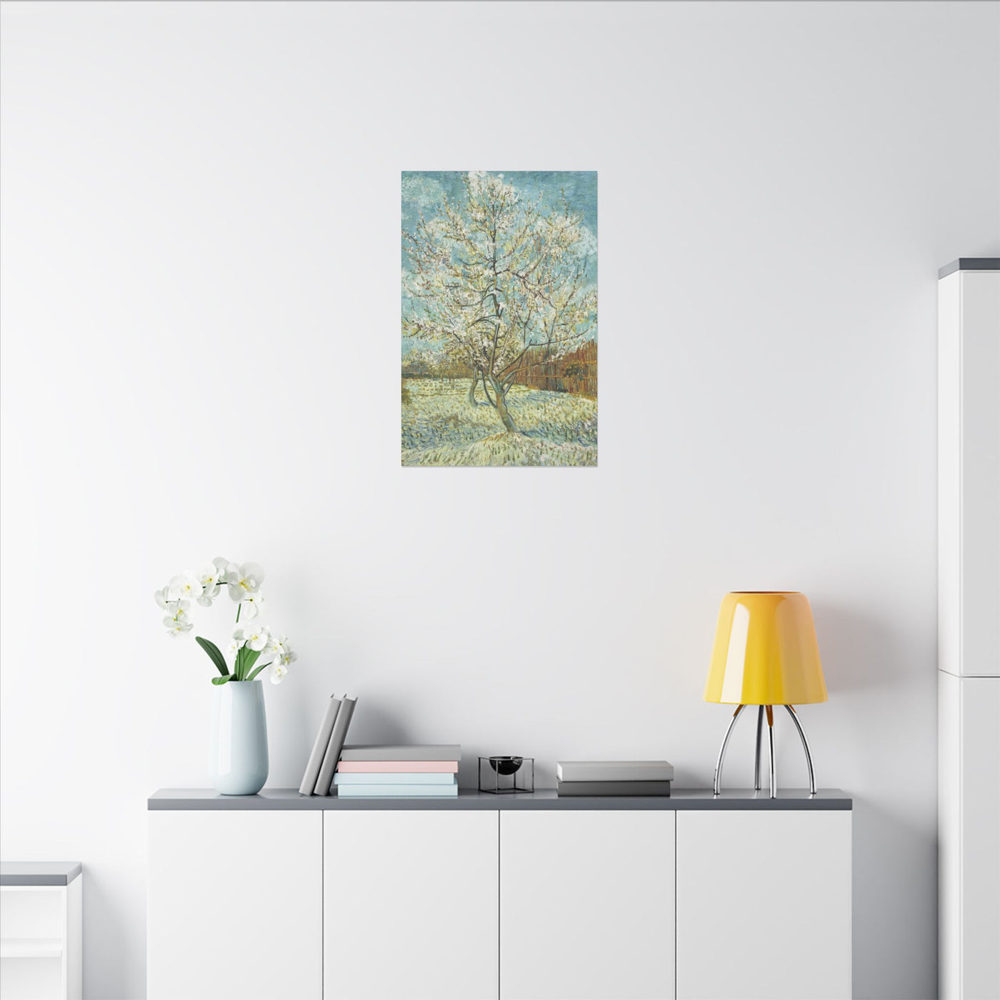 Vincent van Gogh - Peach Tree in Blossom, 1888 - Matte Canvas, Stretched, 0.75" (Multi-Size)